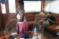 John McAfee on his boat