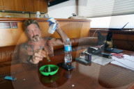 John McAfee on his boat