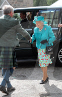 Queen Elizabeth visits Braemar and Crathie Parish Church, Aberdeenshire, Scotland - 17 Aug 2019