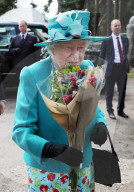Queen Elizabeth visits Braemar and Crathie Parish Church, Aberdeenshire, Scotland - 17 Aug 2019