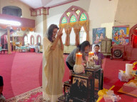 Angelina Jolie has struck up a friendship with Cambodian rapper praCh Ly, who has been guiding her  around Cambodia Town in Long Beach and has taken her and her children to visit the Cambodian Buddhist temple there.