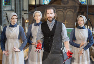 Macbeth by William Shakespeare.Produced by Antic Disposition at Temple Church, London.