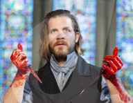 Macbeth by William Shakespeare.Produced by Antic Disposition at Temple Church, London.