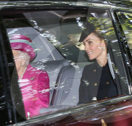 PEOPLE - Die britischen Royals auf dem Weg zur Kirche in Balmoral