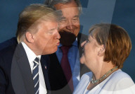 Boris Johnson attends the G7- Day Two