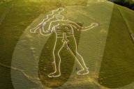 FEATURE -  Cerne Abbas Giant aus dem 17. Jahrhundert wird aufgefrsicht