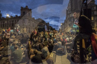 Stop the Coup protest