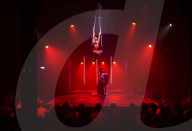 Australian circus sensation Rouge at the Underbelly Festival London with its outrageous brand of adult circus.