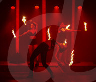 Australian circus sensation Rouge at the Underbelly Festival London with its outrageous brand of adult circus.