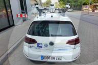 NEWS - Autonomes Fahren: Ein VW eGolf bei Testfahrten in Hamburg