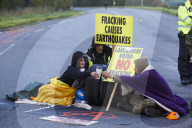 Fracking protest