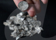 Detectorists find huge Norman coin hoard. A huge hoard of silver coins dating back to the aftermath of the Battle of Hastings could be declared as treasure. The 2,528 silver coins were found in the Chew Valley, north-east Somerset, by a group of metal det