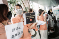 NEWS - China: Proteste von Spital-Angestellten und Studenten in Hongkong