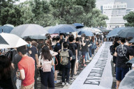 NEWS - China: Proteste von Spital-Angestellten und Studenten in Hongkong
