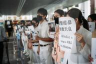 NEWS - China: Proteste von Spital-Angestellten und Studenten in Hongkong