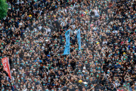 Medical staff and students strike, Hong Kong, China - 02 Sep 2019