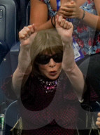 PEOPLE - Anna Wintour unterstützt Roger Federer am US Open