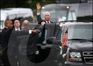 Mike Pence visit to ancestral Clare village