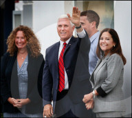 Mike Pence visit to ancestral Clare village