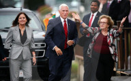 Mike Pence visit to ancestral Clare village