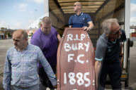 Bury FC: despair as club is expelled from Football League after 125 years
Collapse of 11th-hour rescue deal on Tuesday night puts club’s future in grave doubt.