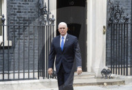 Mike Pence
Vice President of the United States meets Boris Johnson British Prime Minister on the step of 10 Downing Street, London, Great Britain 
5th September 2019