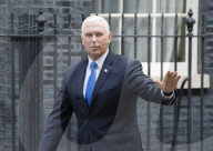 Mike Pence
Vice President of the United States meets Boris Johnson British Prime Minister on the step of 10 Downing Street, London, Great Britain 
5th September 2019