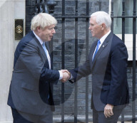 Mike Pence
Vice President of the United States meets Boris Johnson British Prime Minister on the step of 10 Downing Street, London, Great Britain 
5th September 2019