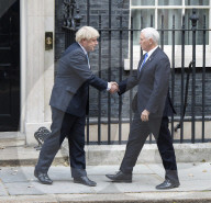 Mike Pence
Vice President of the United States meets Boris Johnson British Prime Minister on the step of 10 Downing Street, London, Great Britain 
5th September 2019