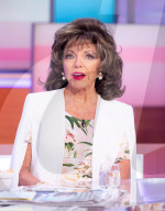 PEOPLE - Dame Joan Collins bei 'Good Morning Britain'