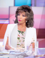 PEOPLE - Dame Joan Collins bei 'Good Morning Britain'