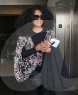 PREMIUM EXCLUSIVE Diana Ross Returns To LA After Drunken Fan Storms Stage During NYC Performance