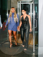 Kim Kardashian Reunites With Tristan Thompson While Dining With La La Anthony
