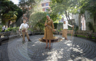 Wild Longings by artist duo Curious
in the most beautiful garden in the City of London.