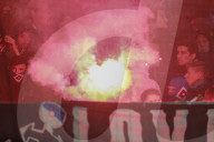 NEWS - Pyros am Derby zwischen dem HSV und St. Pauli in Hamburg