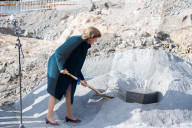 Queen Silvia starts hospital construction, Stockholm, Sweden - 17 Sep 2019