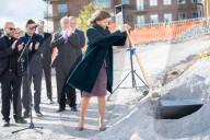 Queen Silvia starts hospital construction, Stockholm, Sweden - 17 Sep 2019