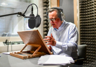 David Cameron writing his book