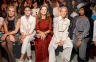 Alberta Ferretti show, Front Row, Spring Summer 2020, Milan Fashion Week, Italy - 18 Sep 2019