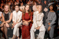 Alberta Ferretti show, Front Row, Spring Summer 2020, Milan Fashion Week, Italy - 18 Sep 2019
