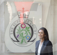 Gina Miller leaves the Supreme Court after it hears from her lawyers and government lawyers for the last time.
Supreme Court, Westminster, London, Great Britain 
19th September 2019

Gina Miller