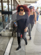 PREMIUM EXCLUSIVE Chaka Khan Jets To The East Coast For A Mini Fall Tour