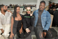 PEOPLE - Promis bei Modenschau von Mugler in Paris