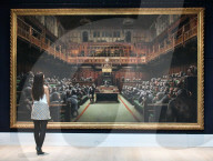 NEWS - Banksys Werk "Devolved Parliament" wird versteigert