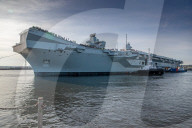 BRITAINíS SECOND CARRIER SETS SAIL FOR SEA TRIALS