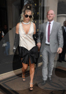 PEOPLE - Rita Ora on her way to the Miu Miu Fashion show