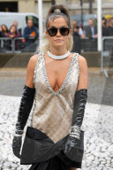 PEOPLE - Rita Ora on her way to the Miu Miu Fashion show