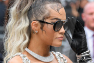 PEOPLE - Rita Ora on her way to the Miu Miu Fashion show