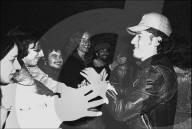 Bruce Springsteen plays