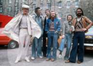 Average White Band photoshoot, Edinburgh, Scotland - 1975